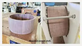 Jake Farnan's stave snare drum