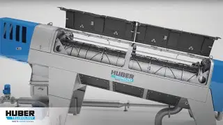 HUBER Sludge Dewatering - Animation