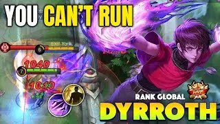 DYRROTH BEST BUILD AND GAMEPLAY 2022 ~ DYRROTH TOP GLOBAL 2022 ~ MOBILE LEGENDS