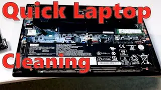 Quick Guide - Laptop Fan Cleaning - Lenovo Thinkpad Used