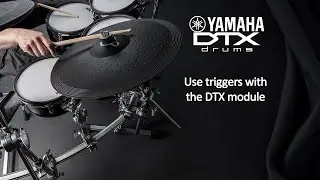 How can I use the Yamaha DTX to build a hybrid set up?