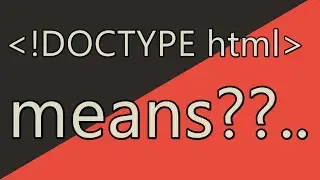 what is doctype!| html tag | Attributes | Elements