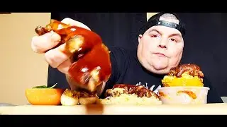 PIG FEET-HAM HOCKS-DEVILED EGGS PLUS SAUERKRAUT AND SOME CRAZY CORNBREAD MUKBANG!!!