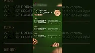 🌲 Welllab Prenovital, программы использования