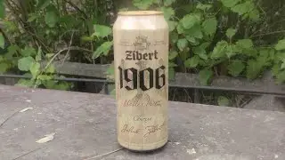 Пиво Zibert 1906 светлое, обзор и дегустация на готическом кладбище
