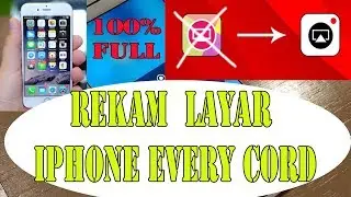 Cara merekam layar iphone ios