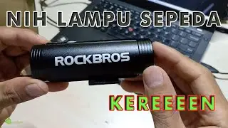 Rockbros Lampu Sepeda USB Rechargeable 2000mAh 400 Lumens - R1-400 - Black
