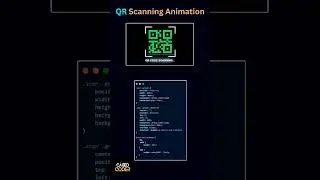 QR Scanning Animation using css 