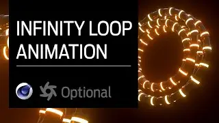 Cinema 4D - Infinity Loop Animation Tutorial