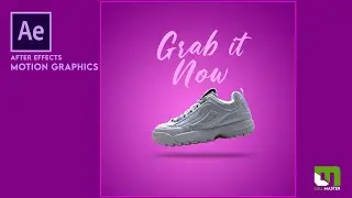 After Effects Motion Graphics Tutorial 2022 | After Effects Ads Animation | Moton Vecty