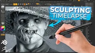 3D Sculpting Farmer | Timelapse