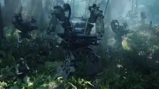 AVATAR  battle in the forest (only fight)  АВАТАР : Битва в лесу (только бой)