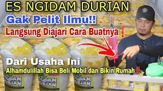 ES NGIDAM DURIAN‼️MANIS LEGIT SEGER BIKIN KETAGIHAN‼️ES DURIAN KEKINIAN