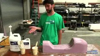 How to Make a Fiberglass Mold from a Plug - Part 2