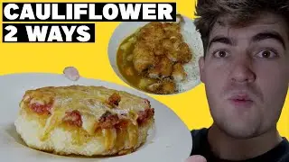 Cauliflower Katsu Curry and Cauliflower Parmigiana | Cauliflower Power