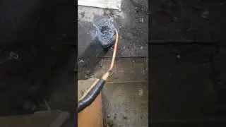 Проверка на герметичность медной трассы кондиционера