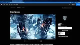 epic games free mystery game frostpunk