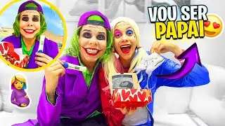 CONTEI PARA O CORINGA QUE ESTOU GRÁVIDA!!! *ELE CHOROU