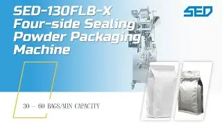 Four Side Sealing Powder Packing Machine, Automatic Powder Filling and Packing Machine (SED PHARMA)