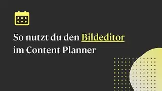 SocialHub Bildeditor