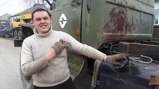 Первый дальняк для урал 4320!Учусь управлять уралом!