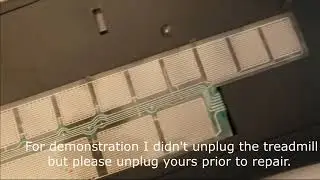 EASY treadmill push button repair. DIY