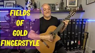 Fields of Gold Sting for Classical guitar Inspired by a Dominic Miller's Fingerstyle arrangement