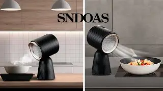 SNDOAS Portable Extractor Hood 3 Speeds, Mini Extractor Hood 180 m³/h