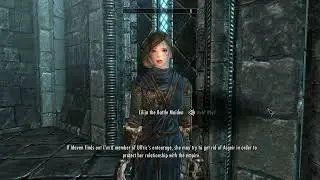 Lilija the Stormcloak Follower -  Lilija explaining why her family still acts as if she's dead