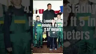 10 Tallest Person In The World#shorts #shortsviral #trending #datadrillers #tallestman #sultankosen