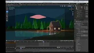 Test rendering in Blender to calculate total time to render animation