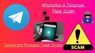 Telegram Prepaid Scam Alert !! Prepaid Task Scam Alert 2023 || WhatsApp & Telegram New Scam
