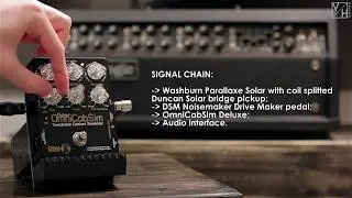 DSM Noisemaker OmniCabSim Deluxe - GUITAR DEMO