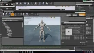 UE4 Characters rig anims