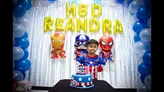 Kejutan Ulang Tahun Reandra ke 3 Tahun