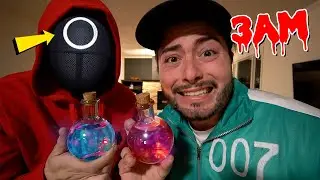 ORDERING SQUID GAME POTION FROM THE DARK WEB AT 3AM!! *IT ACTUALLY WORKED*