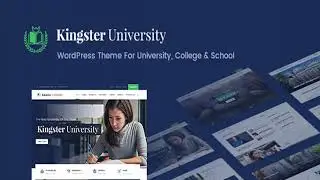 Kingster - Education WordPress Theme For University, College and School | Themeforest Website