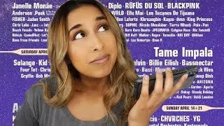 REACTING TO COACHELLA ARTISTS | BLACKPINK, PERFUME, KHALID