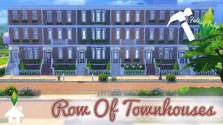 🏠The Sims 4 || Row Of Townhouses Challenge by SimmerKelly #thesims4 #house 🏠