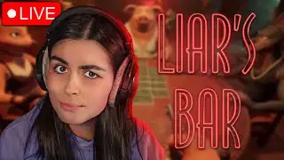 Je suis la MEILLEURE MENTEUSE du LOBBY 😲 (pas sûr) ft. Tatiana, Raumane et Leila (Liar's Bar)