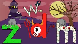 Abc Halloween Song | Alphabet Monsters
