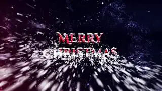 Christmas Snow Logo - After Effects Template 4K