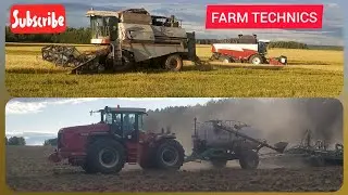 RSM-2375 сеет озимую рожь, Акрос и Вектор обмолачивают ячмень.