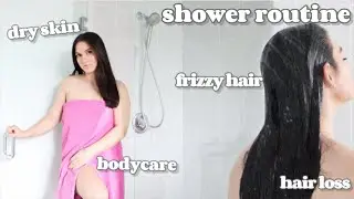 Shower Routine 2024 | Get Rid of Frizzy Hair, Dry Skin, Postpartum hair loss & MORE!