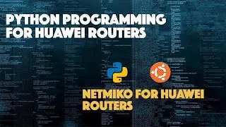 Python Netmiko for Huawei Routers (NE40E)