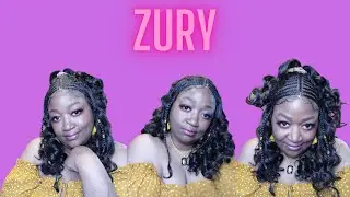 Ok Y'all I'm Late | Zury Sis Fulani 103 braided lace wig review + GIVEAWAY UPDATE