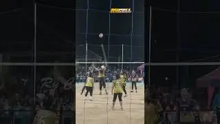 Aksi penyelamatan bola voli terbaik oleh Reisa  Team Voli Ciwul #shorts #short