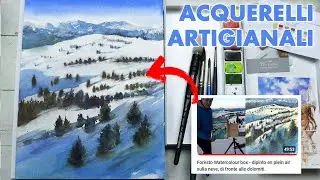 Seguo un tutorial di Felice Feltracco con i suoi colori ✨