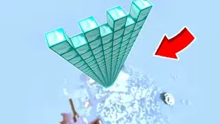 ЭТО САМАЯ ВЫСОКАЯ АЛМАЗНАЯ СТЕНА В МАЙНКРАФТЕ! 99% ТРОЛЛИНГ ЛОВУШКА MINECRAFT ВАКСАЙДИ