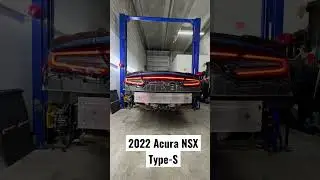 2022 Acura NSX Type-S with Pride Downpipes and SOS Valved Exhaust 
